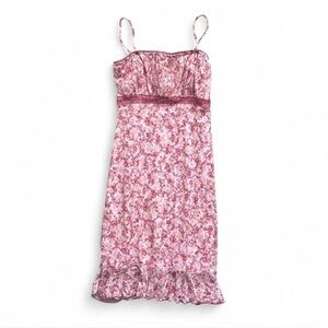 Taboo Pink Floral Chemise
